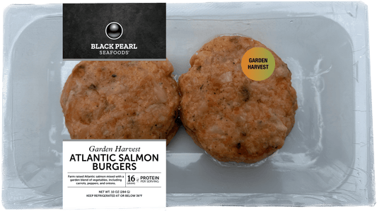 Atlantic Salmon Burgers- Garden Harvest