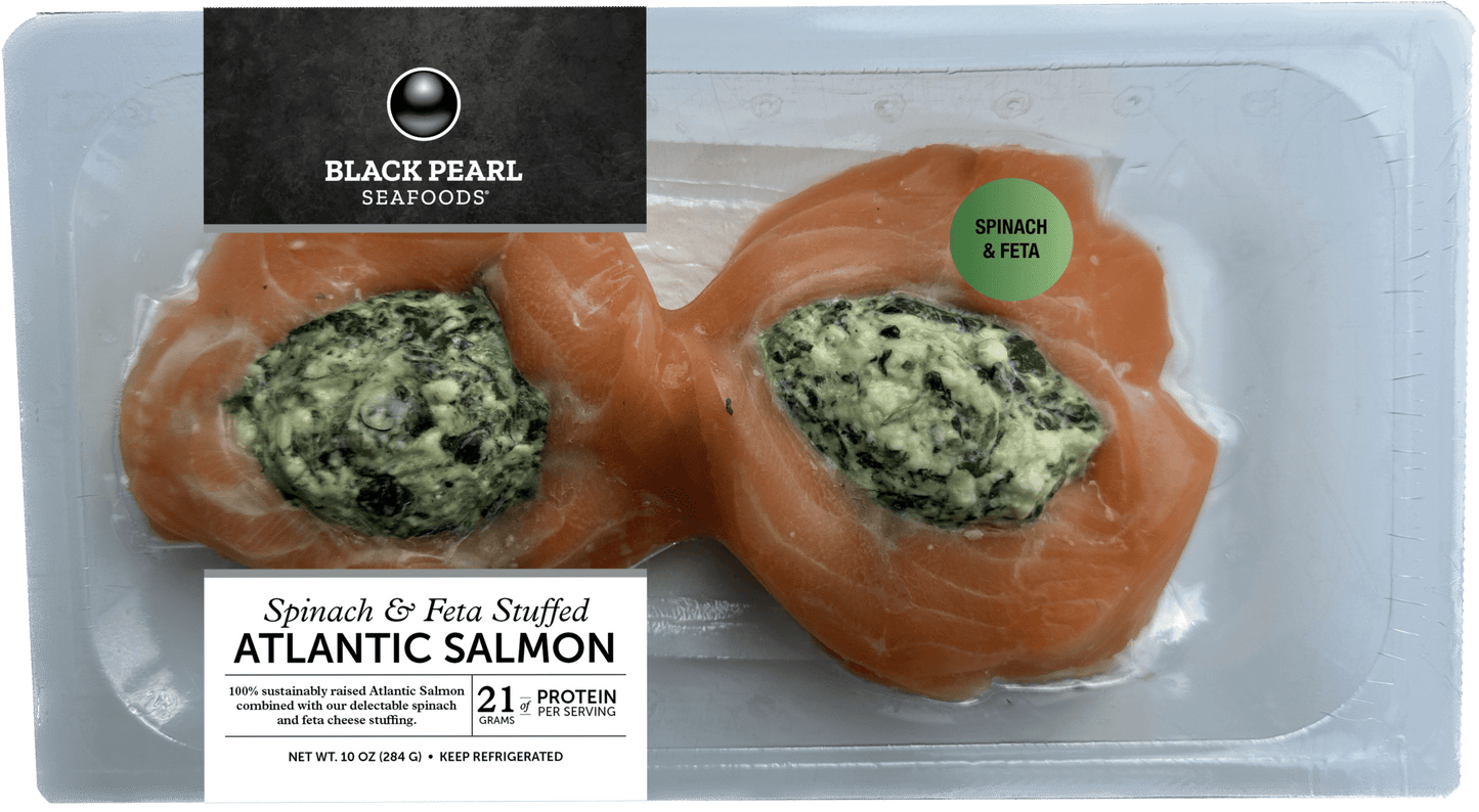 Atlantic Salmon- Spinach & Feta Stuffed