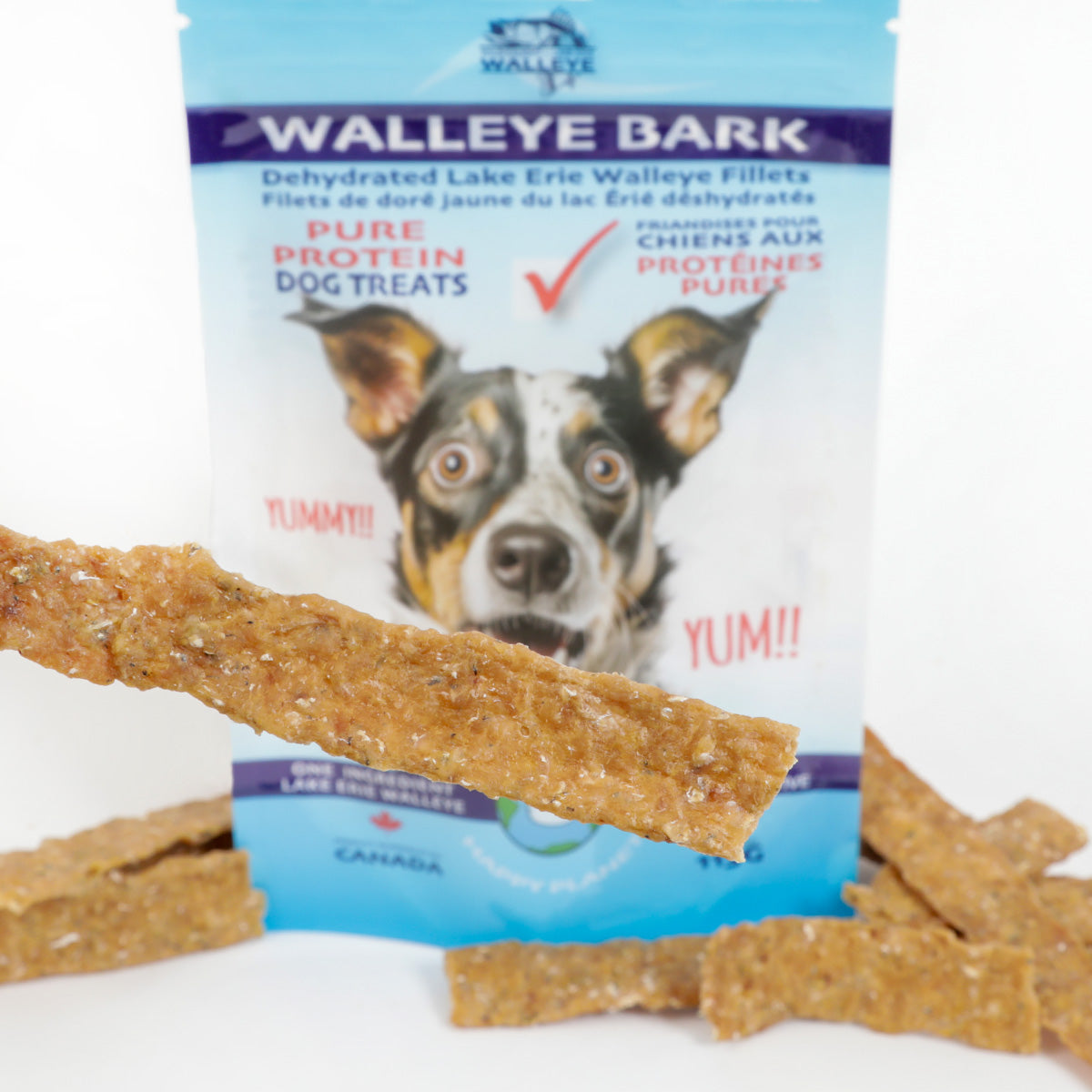 Walleye Bark Dog Treats