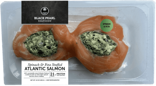 Atlantic Salmon- Spinach & Feta Stuffed