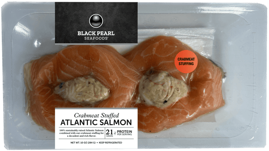 Atlantic Salmon- Crabmeat Stuffed